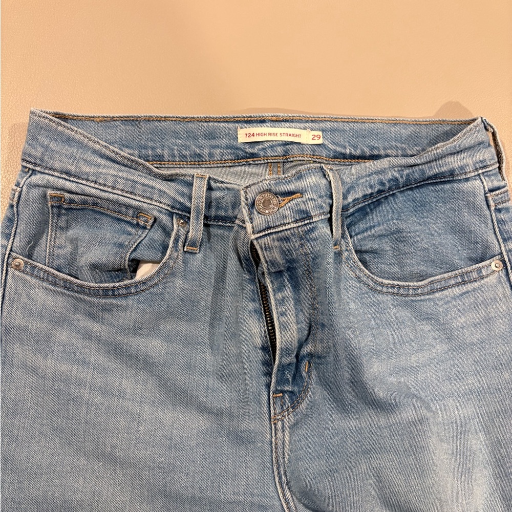 Levi’s High Rise Straight - Picture 3 of 4